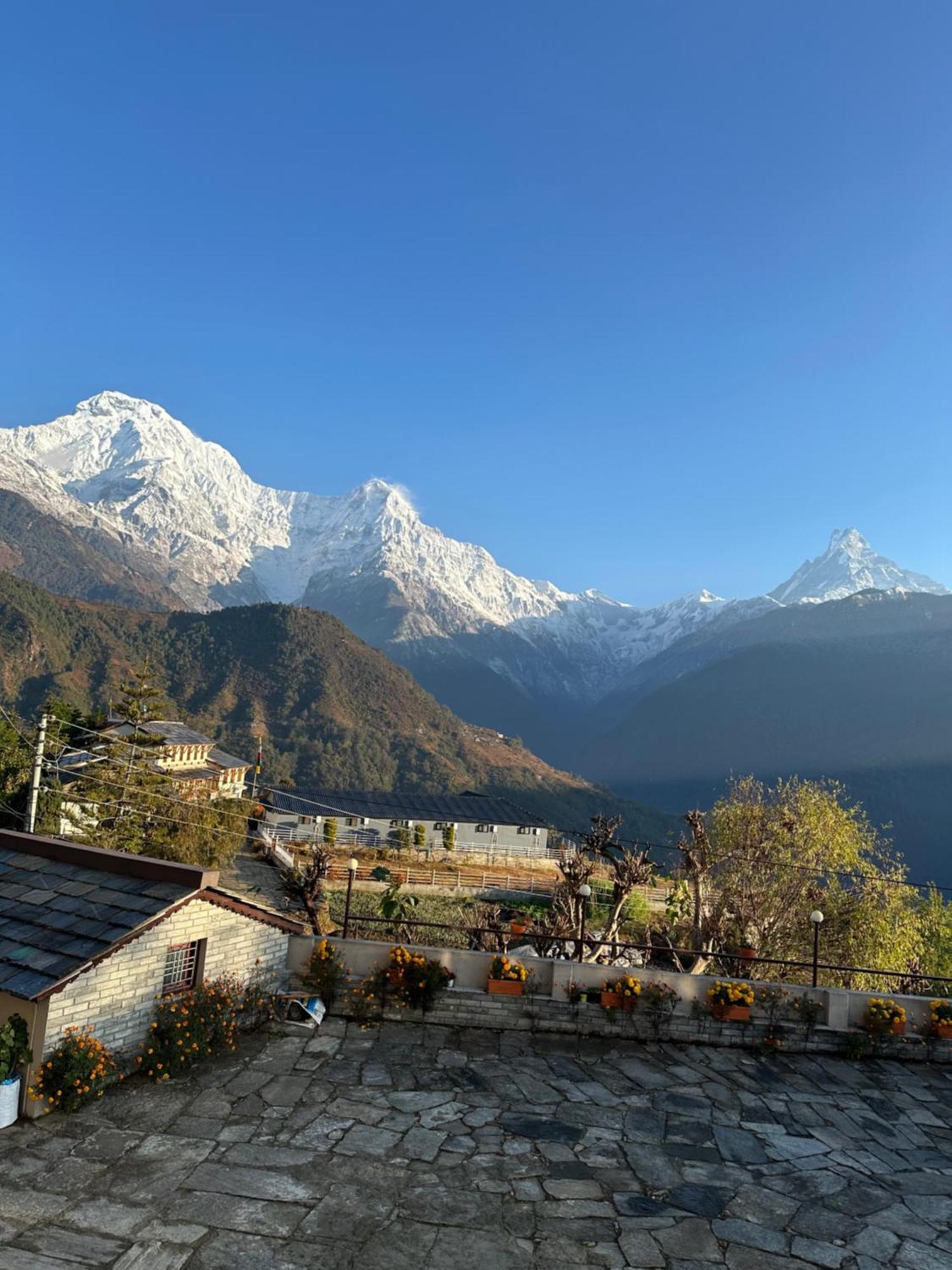 Hill Top Lodge Ghandruk Astam Ngoại thất bức ảnh