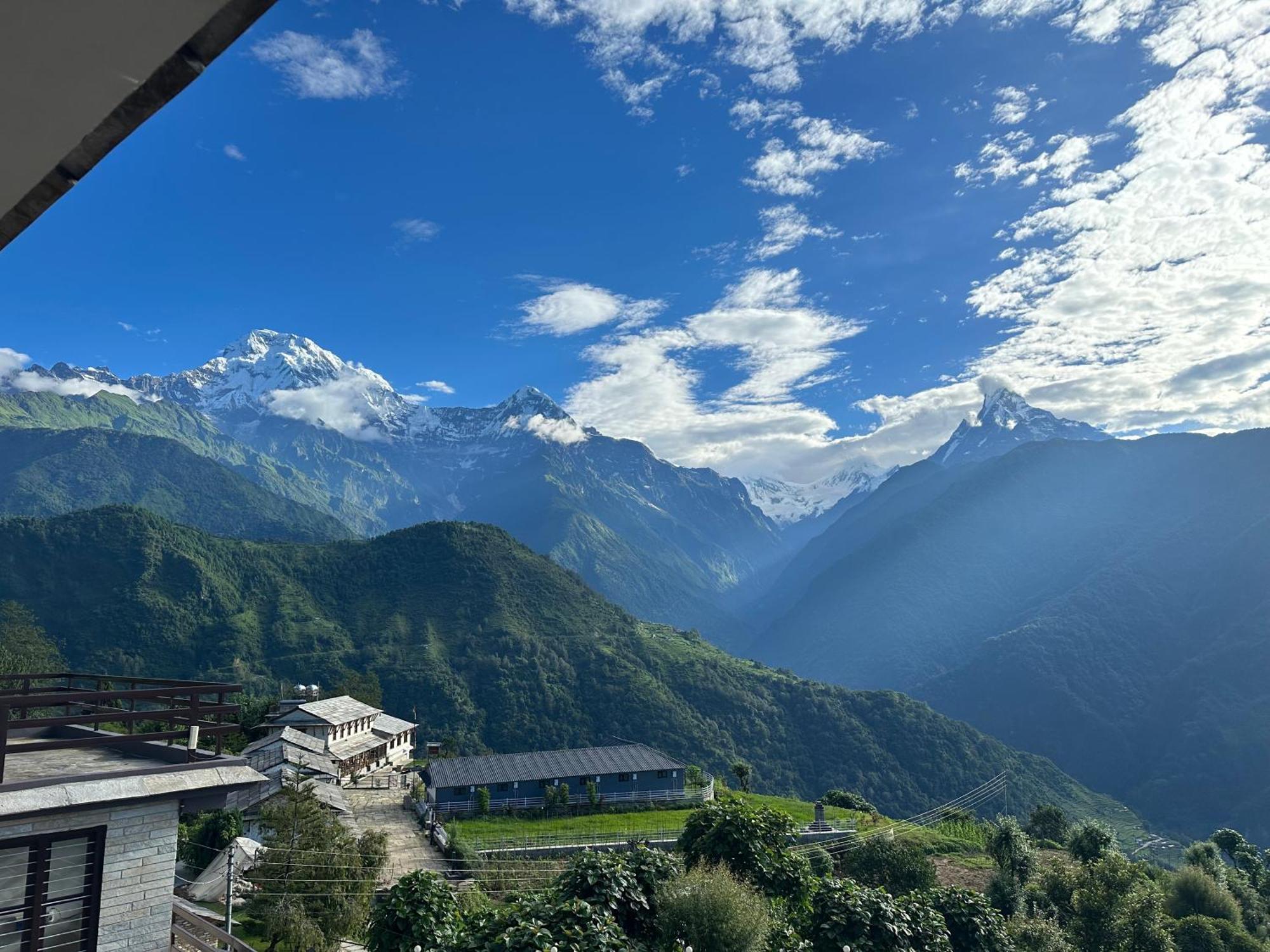 Hill Top Lodge Ghandruk Astam Ngoại thất bức ảnh